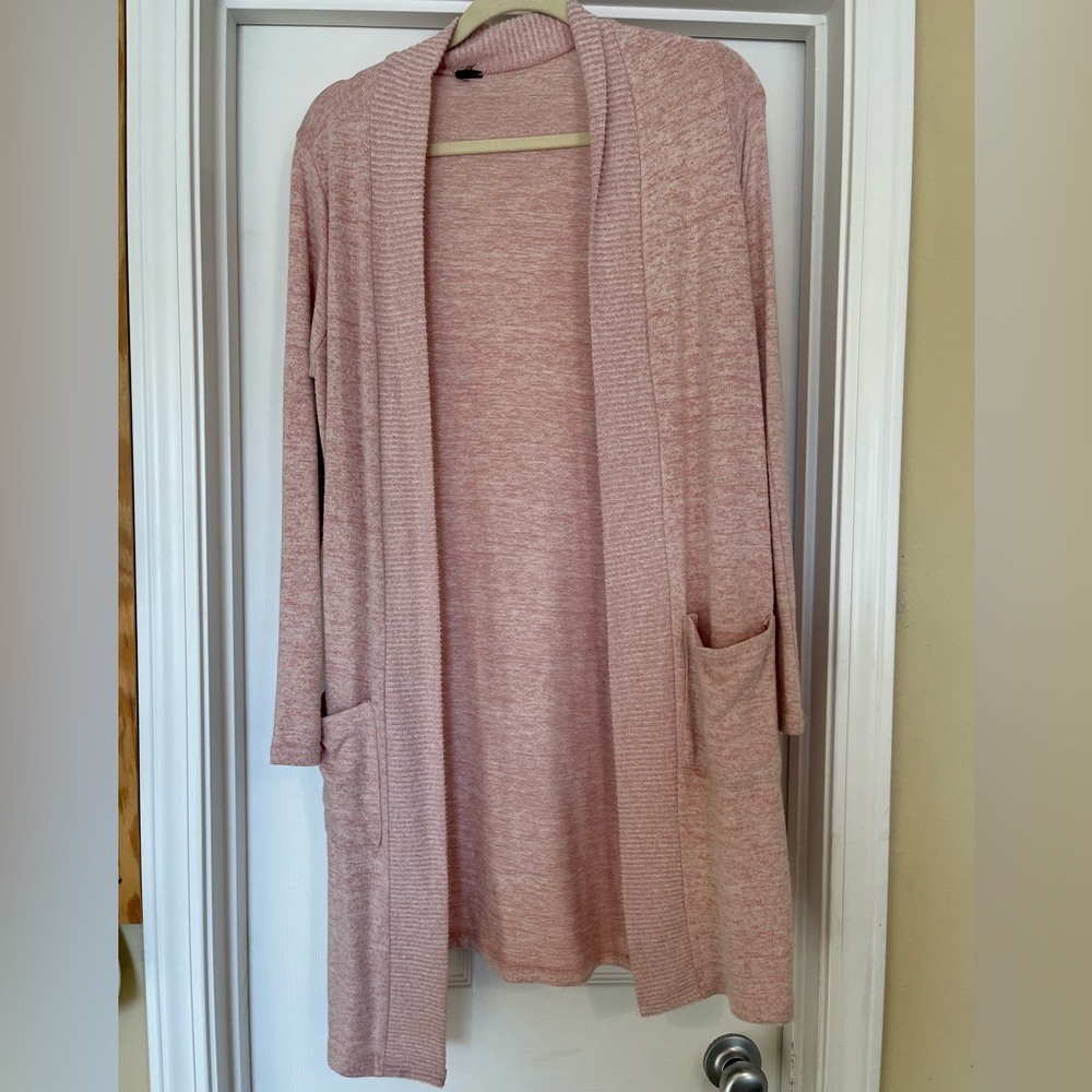 Light pink cardigan